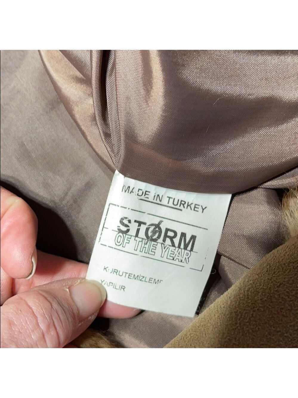 Storm suede jacket GG - Picture 8 of 8
